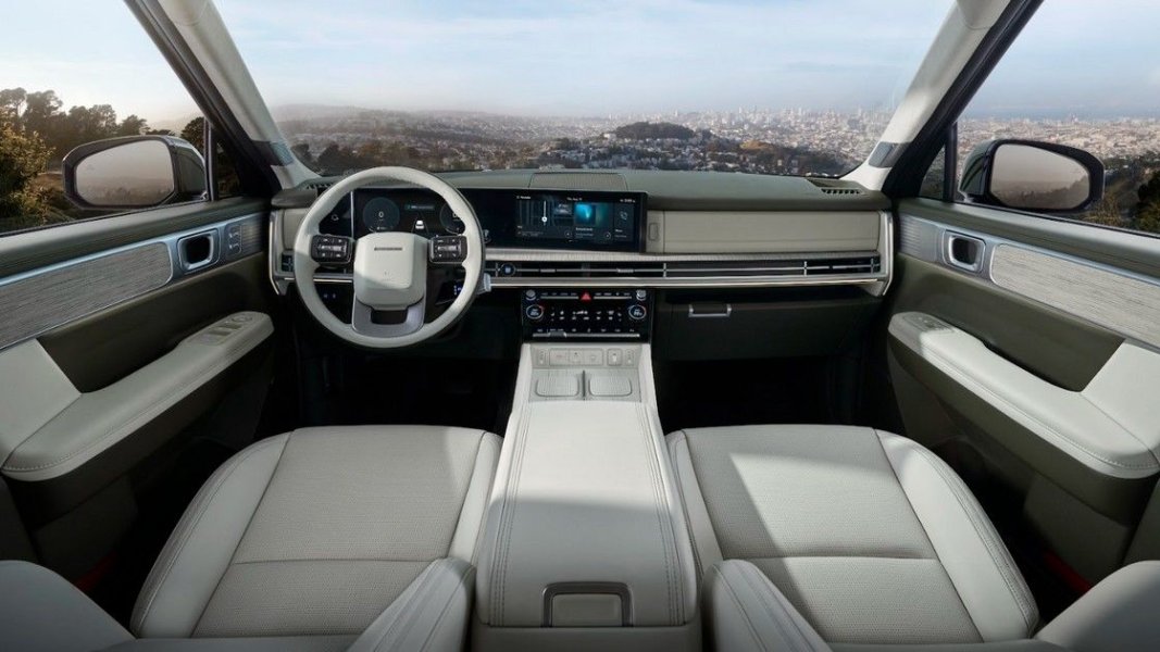 Hyundai SANTA FE, Кең салон.