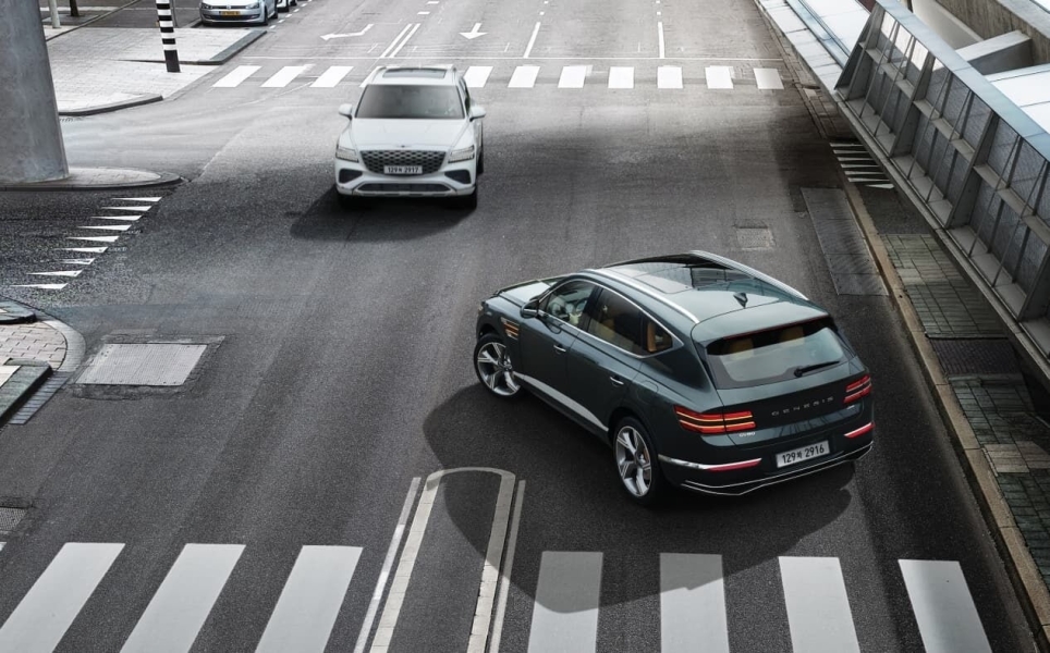 Hyundai GV80 Coupe, Жол қиылыстарында соқтығысуларды алдын алудың екінші буын жүйесі